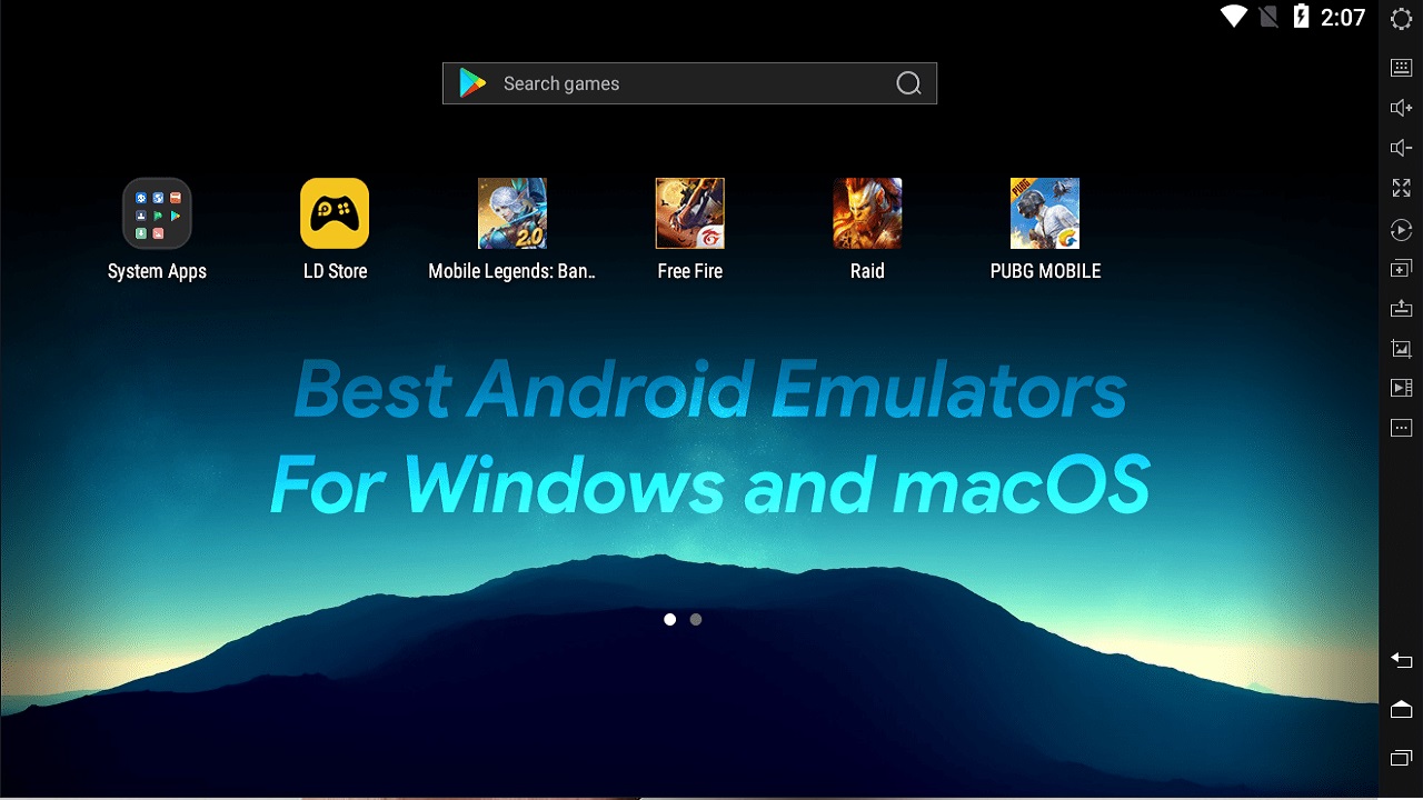 android gaming emulator for mac